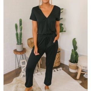 Black jumpsuit